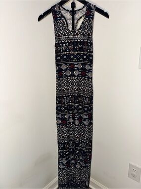 Rue21 Aztec Print Tank Dress in Navy, White & Red